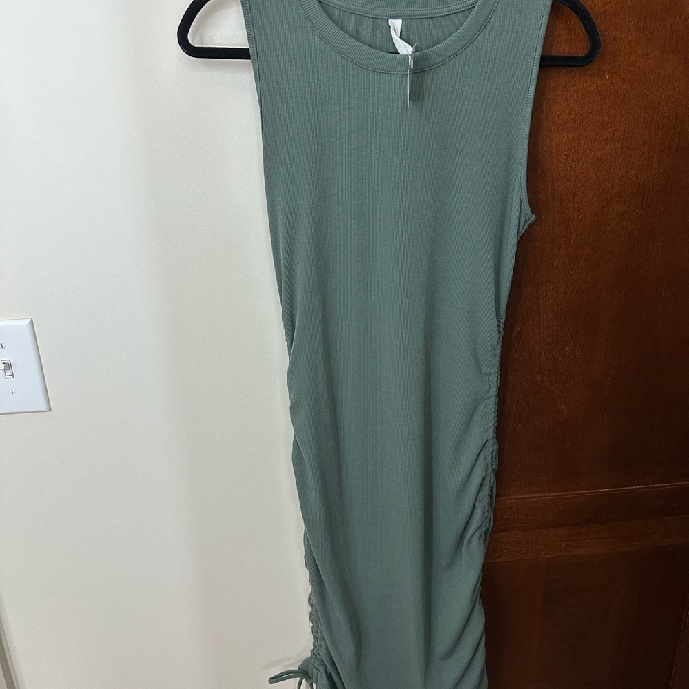 Wishlist Hunter Green Sleeveless Dress